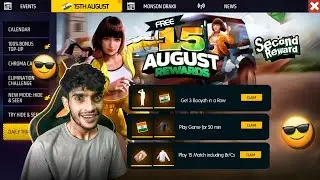 CLAIM INDEPENDENCE DAY REWARDS 🇮🇳 Free Fire MaX