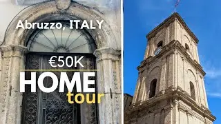 This Home in Abruzzo, SOUTHERN ITALY is the Perfect Blank Canvas for your ITALIAN Home. Close to Sea