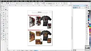 CorelDRAW Batch Import images from folder with effects (wrap, perspective, custom displacement)