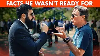 Slovak Debater Crumbles Trying to Defend Israel | Smile2jannah Speakers Corner | 4K