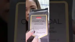 Purederm Charcoal Make-Up Remover Towelettes | Current Favorite Skin Care