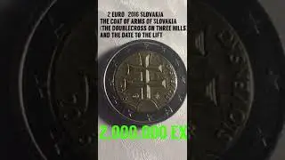 2 EURO  2016  SLOVAKIA (STANDARD CIRCULATION COIN )