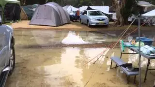 Harrington Big4 Caravan Park Flash Flooding