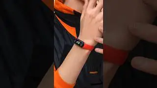 Mi Smart Band 6 strap orange offer price 😱⌚️#shorts #unboxing #review