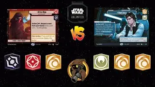 Kylo Cunning vs Han1 Cunning | Star Wars Unlimited Premier Gameplay | Bo3