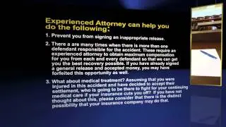 You need a Personal Injury Lawyer.