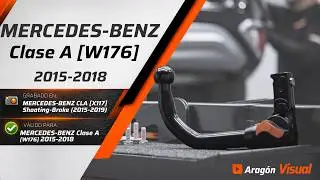 Mercedes-Benz Clase A [W176] (2015-2018) - Montaje de enganche y kit electr&oacute;nico (720)