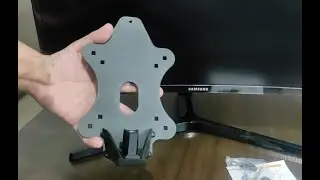 Suporte Adaptador para Monitor Samsung CRG50 Sem Fura&ccedil;&atilde;o Vesa &ndash; C24RG5