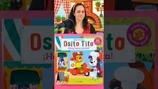 Osito Tito &iexcl;Hoy toca pizza! 2+ #cuentosinfantiles #cuentacuentos #librosen60seg #makingof