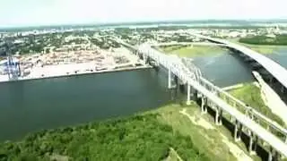 #TBT2005 Ravenel Bridge aerials before opening