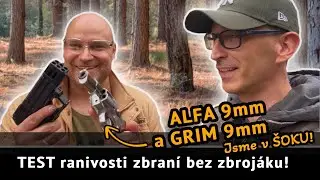 Test ranivosti zbran&iacute; bez zbroj&aacute;ku - jsme v &scaron;oku!