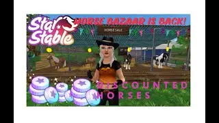 STAR STABLE HORSE BAZAAR- IRISH COB, SHIRE, FINN HORSE AND HALFLINGER ON SALE