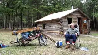 Martin's Old Off Grid Log Cabin #21 Arrival at the Cabin