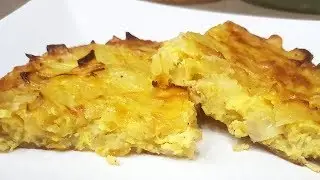 FRITTATA DI PATATE E CIPOLLE AL FORNO | FoodVlogger