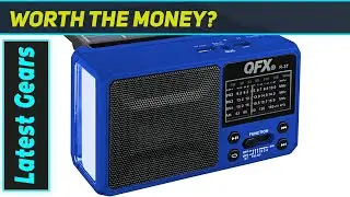 QFX R-37-BL: превосходная 6-диапазонная Bluetooth-радиостанция на солнечной энергии для любых при...