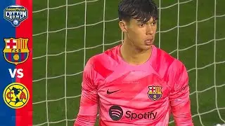 17-years-old Diego Kochen Barcelona debut vs Club America🧤