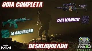 GUIA COMPLETA PARA DESBLOQUEAR LOS CAMUFLAJES EXCLUSIVOS DE LA RAID EP 3 DE COD MODERN WARFARE 2