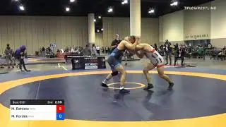 79 Kg Prelims Michael Battista Cavalier Wrestling Club Vs Michael Kordek Panther Wrestling Club RT