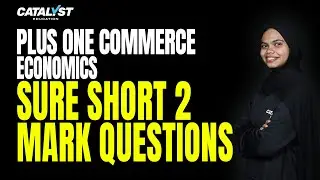 Plus One Economics | Sure Short 2 Mark Questions | Xmas Exam 2025