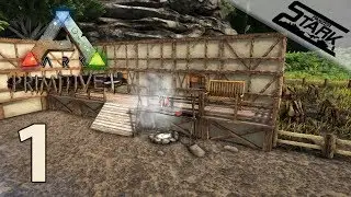 ARK Primitive+ - 1.Rész(Ház, Alapok, gyűjtögetés) - Stark