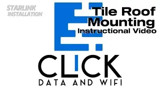CLICK Starlink Tile Roof Mount Installation Video - Starlink Installation