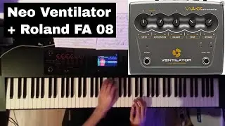 Roland FA-08 + Neo Ventilator Hammond Sound