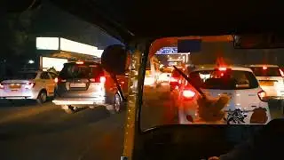Cinematic Auto Ride in Delhi [] RM Productions [] #cinematic #soothing #relaxing #travel #delhi 