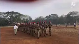 NCC Drill at TKIET WARANANAGAR( PARADE PRACTICE)