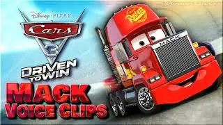 All Mack Voice Clips • Cars 3: Driven to Win Game • All Voice Lines (John Ratzenberger)