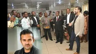 Ashish Thakkar, Africa's youngest billionaire visits Graphic Communitations Group Limited