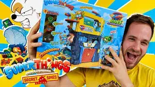 SuperThings Secret Spies UNBOXING HEROES HEADQUARTERS EXCLUSIVOS MR KING Y RON RON en Pe Toys