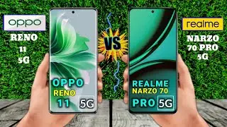 Realme narzo 70 pro vs oppo reno 11 full comparison 🔥⚡/@rahultech3