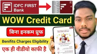 IDFC First Bank FD Credit Card | IDFC First WOW Credit Card Full Review #Hindi_IDFC_WOW_Credit_Card