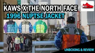 KAWS X THE NORTH FACE 1996 NUPTSE JACKET