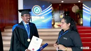 SLTC 2025 Convocation | Chamindu Kavishan, Gold Medalist in Civil Engineering