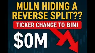 MULN Is Hiding a Reverse Split Behind a Ticker Change? | Market Cap Under $1M, No SEC Filing!