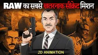 Kaise Ajit Doval ne Pakistan ko NUCLEAR BOMB banane se roka  | Ajit Doval 2D Animation