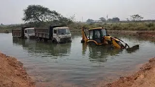 JCB 3DX Backhoe Machine Khudai Video And Trolley Tractor in dumpers track pants for toddlers 