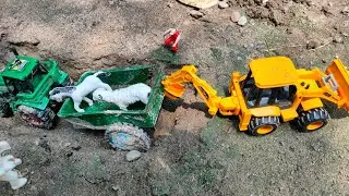 Diy Tractor making mini Bulldozer New Repair Tunnel  | Open tunnel through the mountain pta 4