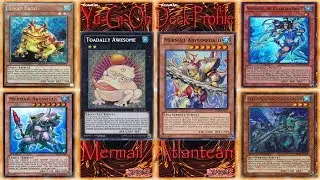 Mermail/Atlantean Yu-Gi-Oh Deck Profile November 2017!! TOP 4 DECK, AMAZING POWER!!