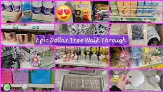 ✨️ Huge Dollar Tree Shop With Me @4 Stores. ✨️🛒