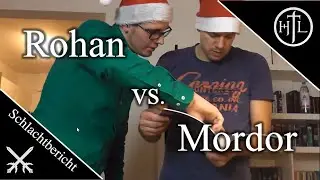 Battle Report - Rohan All Hero vs. Mordor (Hobbit Tabletop / Herr der Ringe Tabletop / HdR)
