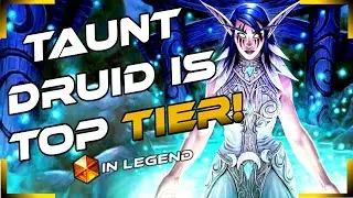 Taunt Druid / Aggro Druid In Legend - United In Stormwind - Hearthstone 2021