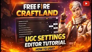 How to Use UGC Editor Tool | minimum player | increase Player Rounds | Shah G Creator | Craftland