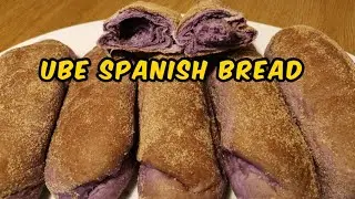 Ube Spanish Bread Recipe (soft and fluffy filipino bread rolls)