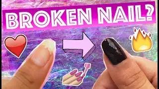 Best And Easy Way To Fix A Broken Nail?! | Orly Rescue Kit