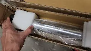 Olympic Style Weight Lifting Bar, Unboxing 