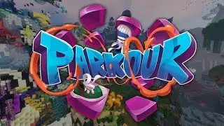 Playing parkour in Cubecraft | Getting gold medal on all levels in arena