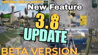 PUBG/BGMI 3.8 BETA VERSION UPDATE || PUBG MOBILE 3.8 UPDATE || BGMI 3.8 UPDATE