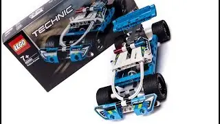 LEGO Technic 42091 Police Pursuit Pull Back Quick Review